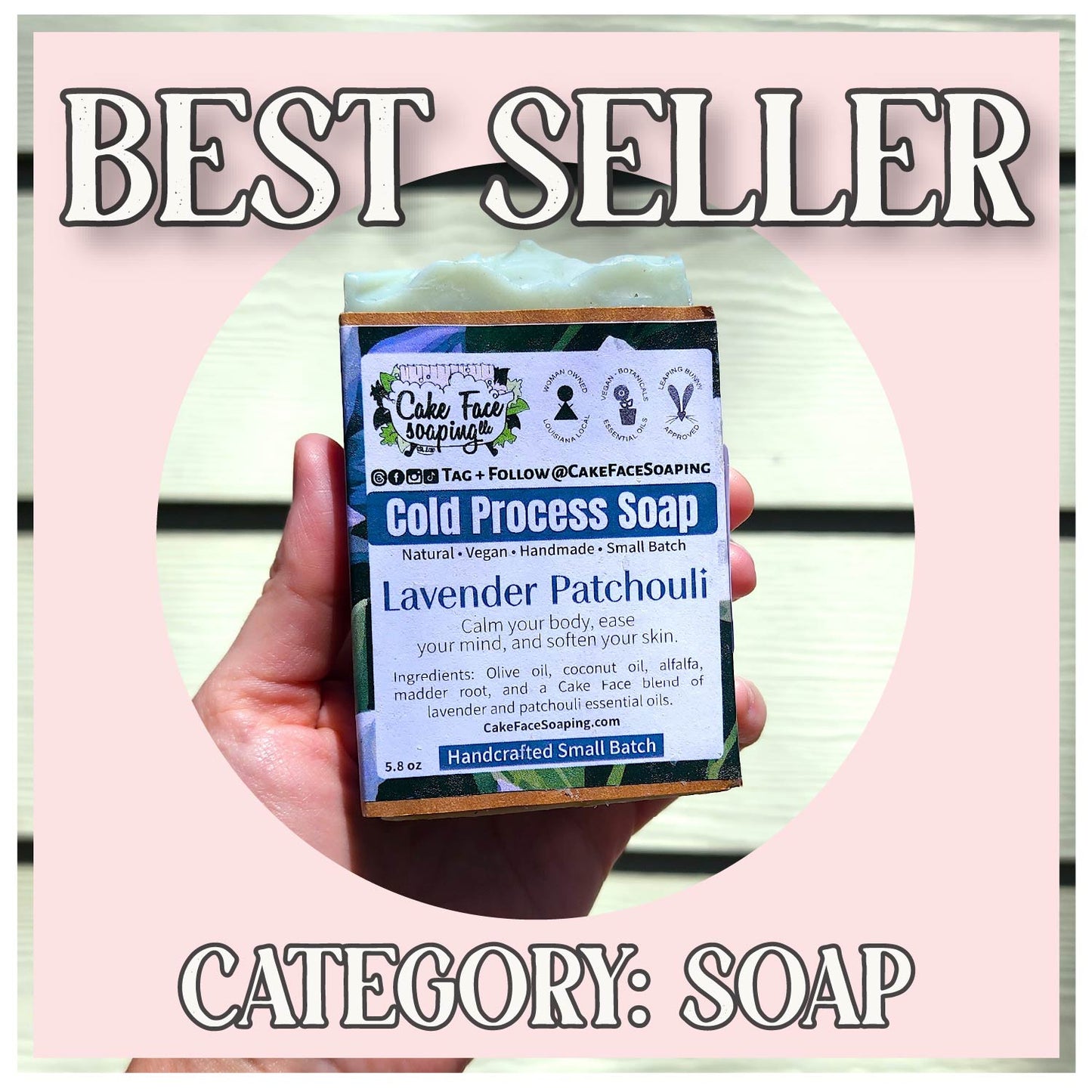 Lavender Patchouli Soap