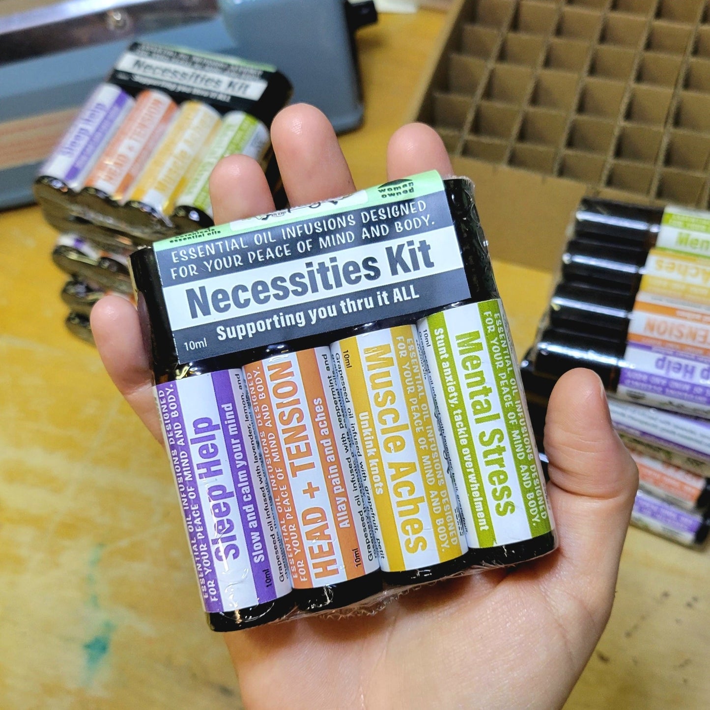 Aromatherapy Necessities Set - CakeFaceSoaping