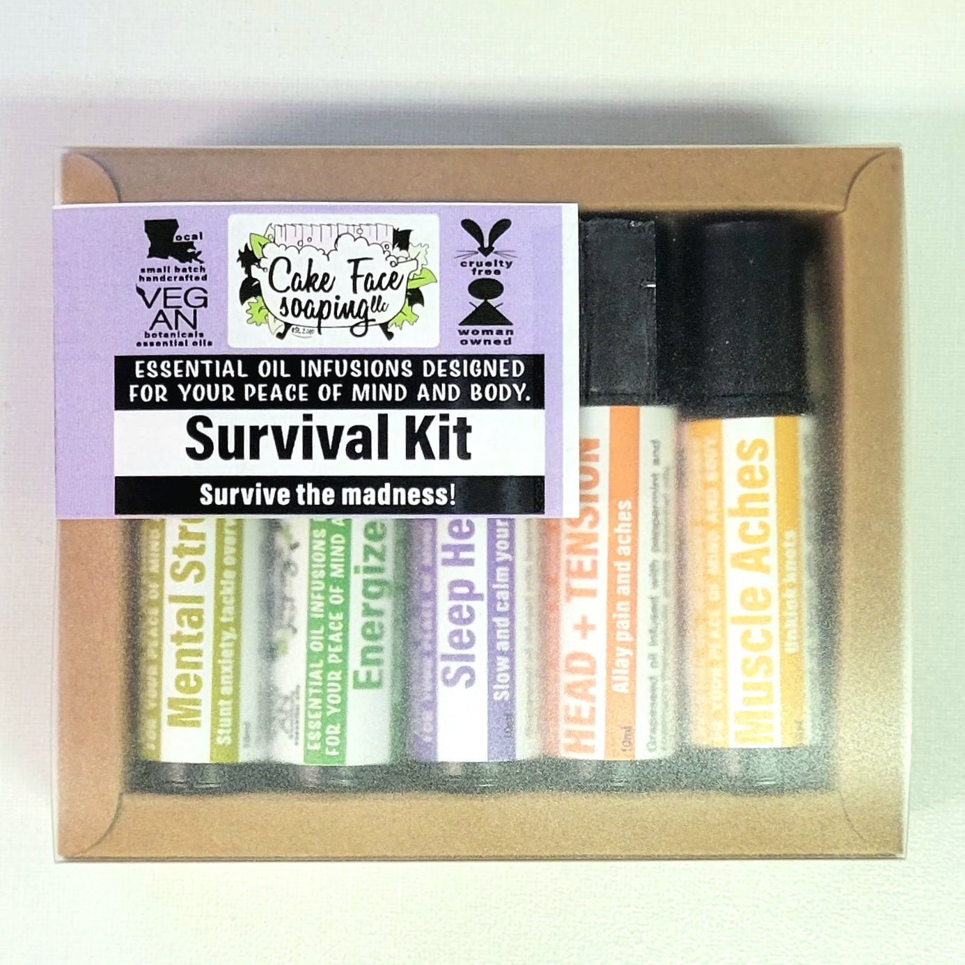 Aromatherapy Survival Kit (5) - CakeFaceSoaping