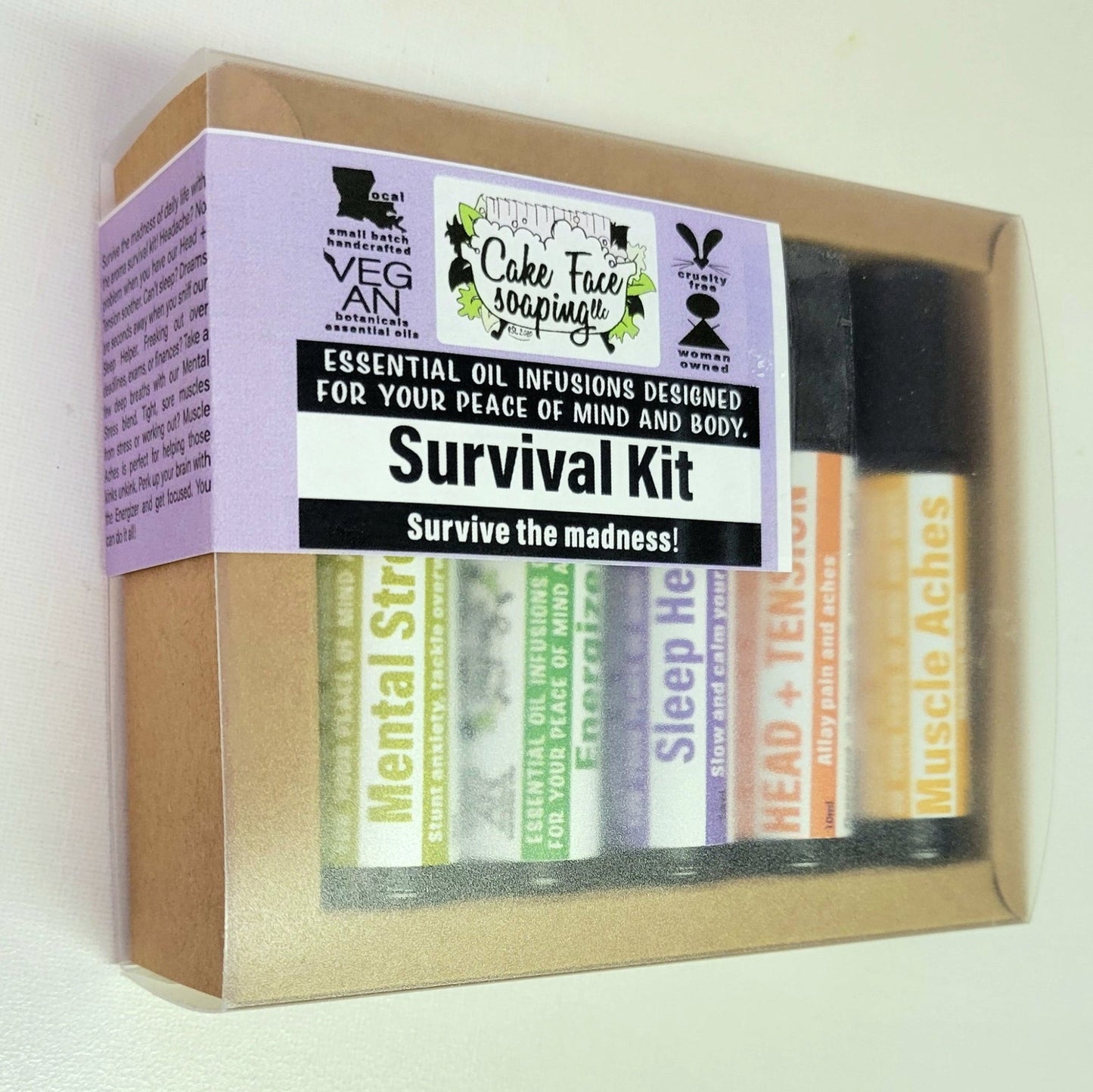 Aromatherapy Survival Kit (5) - CakeFaceSoaping