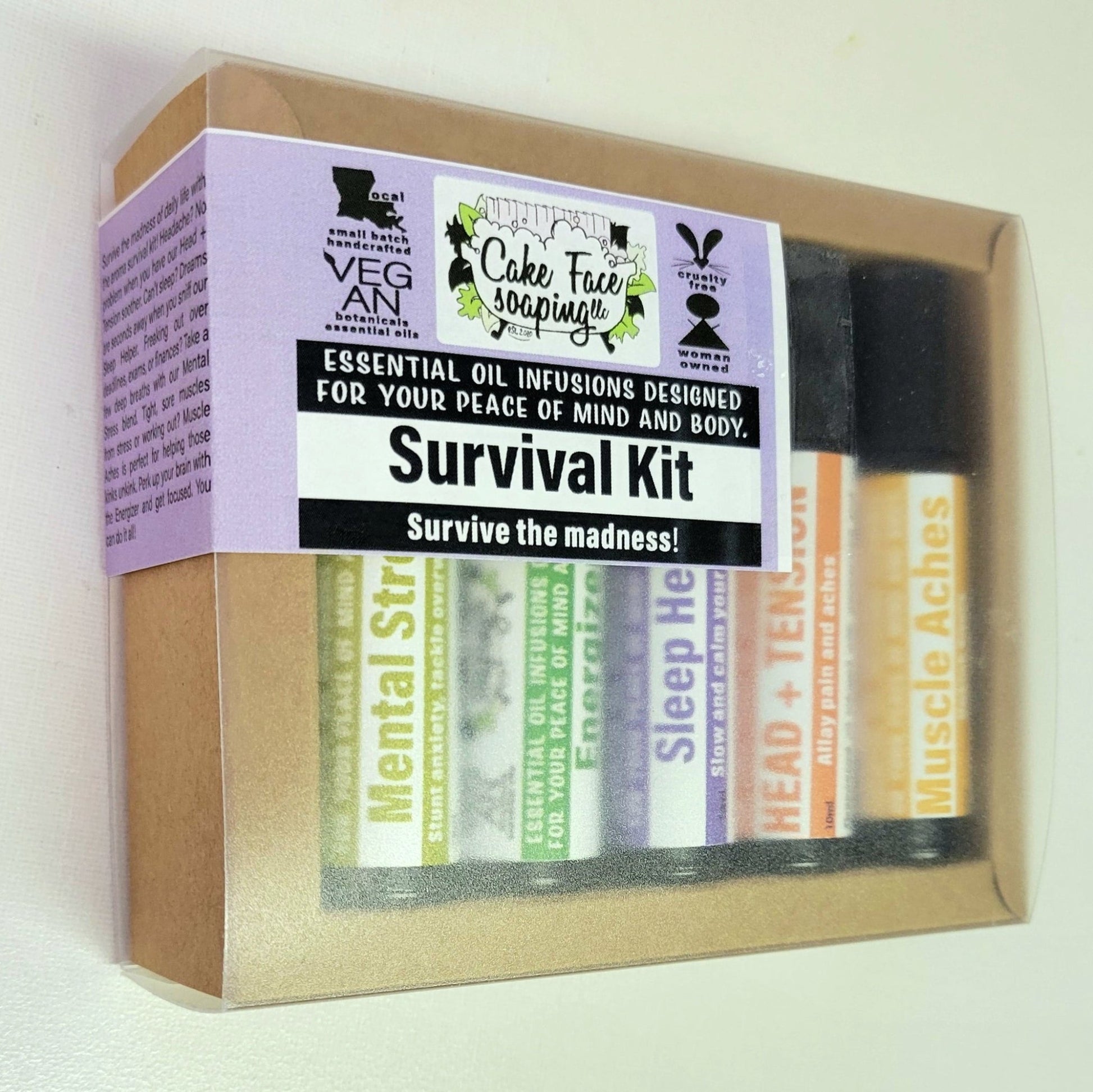 Aromatherapy Survival Kit (5) - CakeFaceSoaping