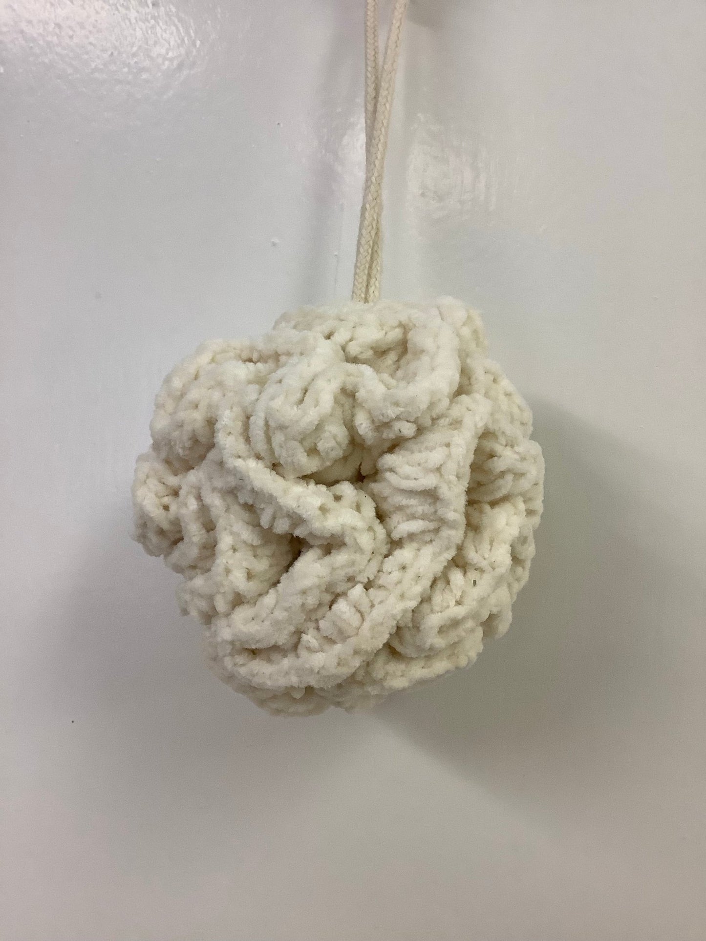 Cotton lathering pouf - CakeFaceSoaping