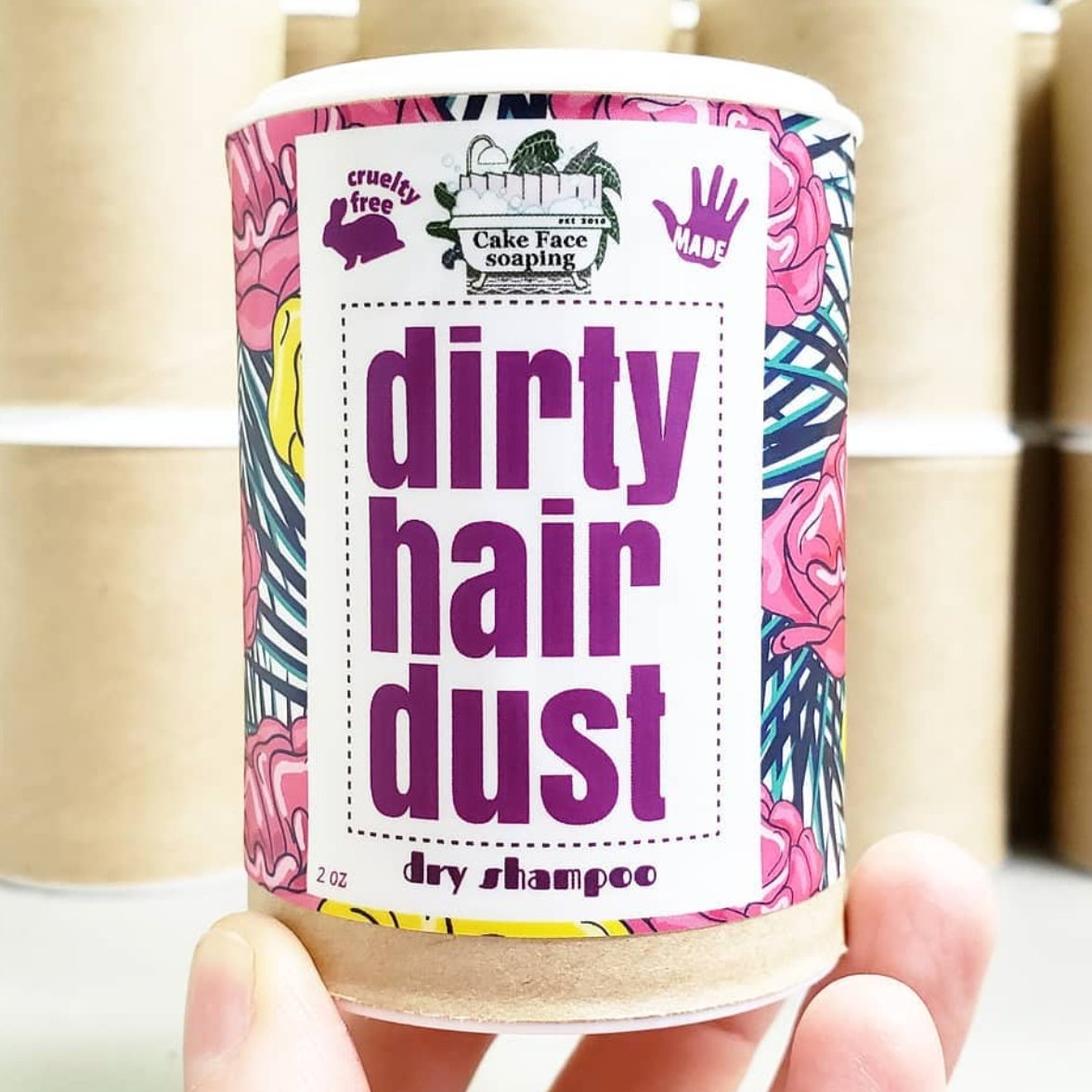 Dry Shampoo - Rose Water - CakeFaceSoaping