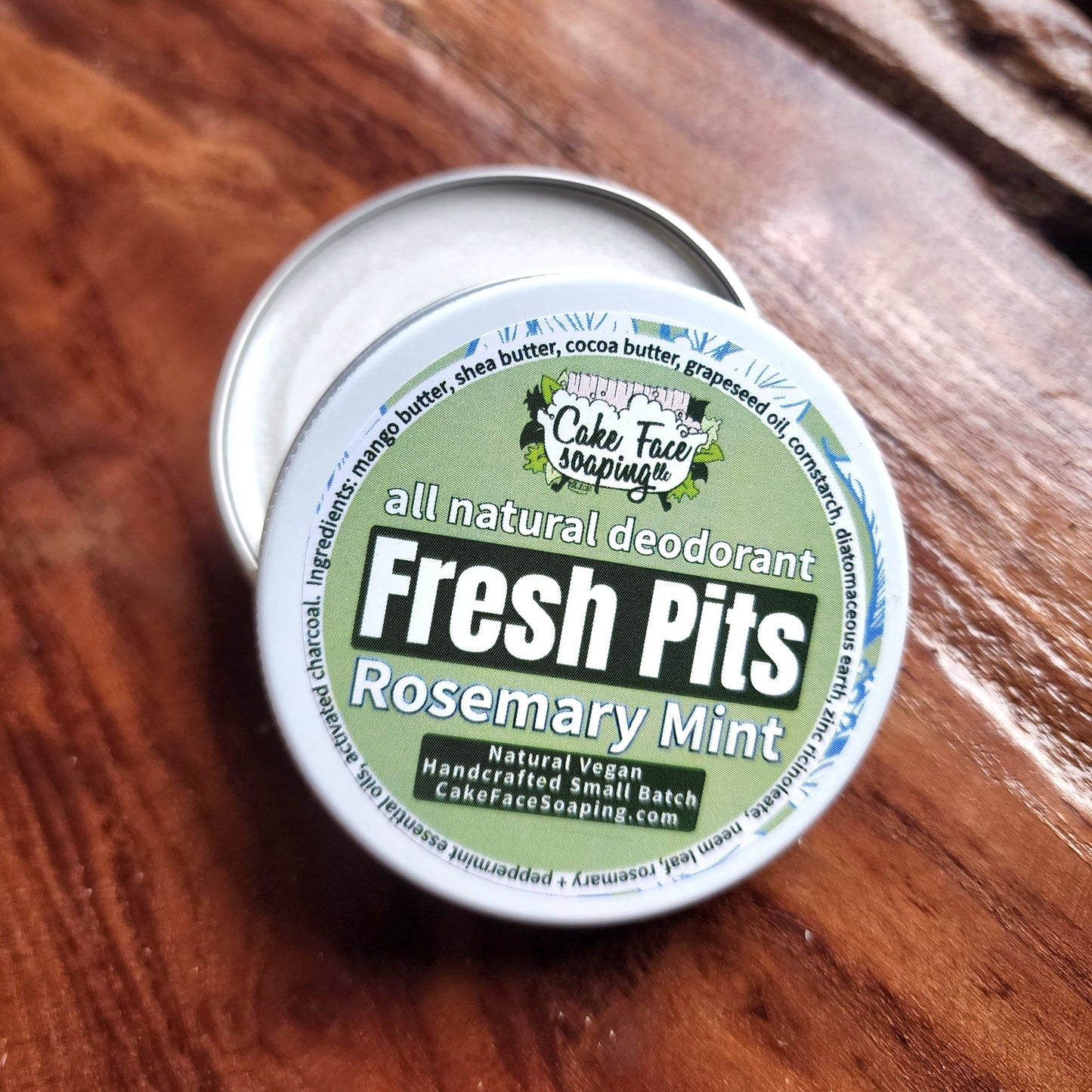 Fresh Pits Cream Deodorant - CakeFaceSoaping