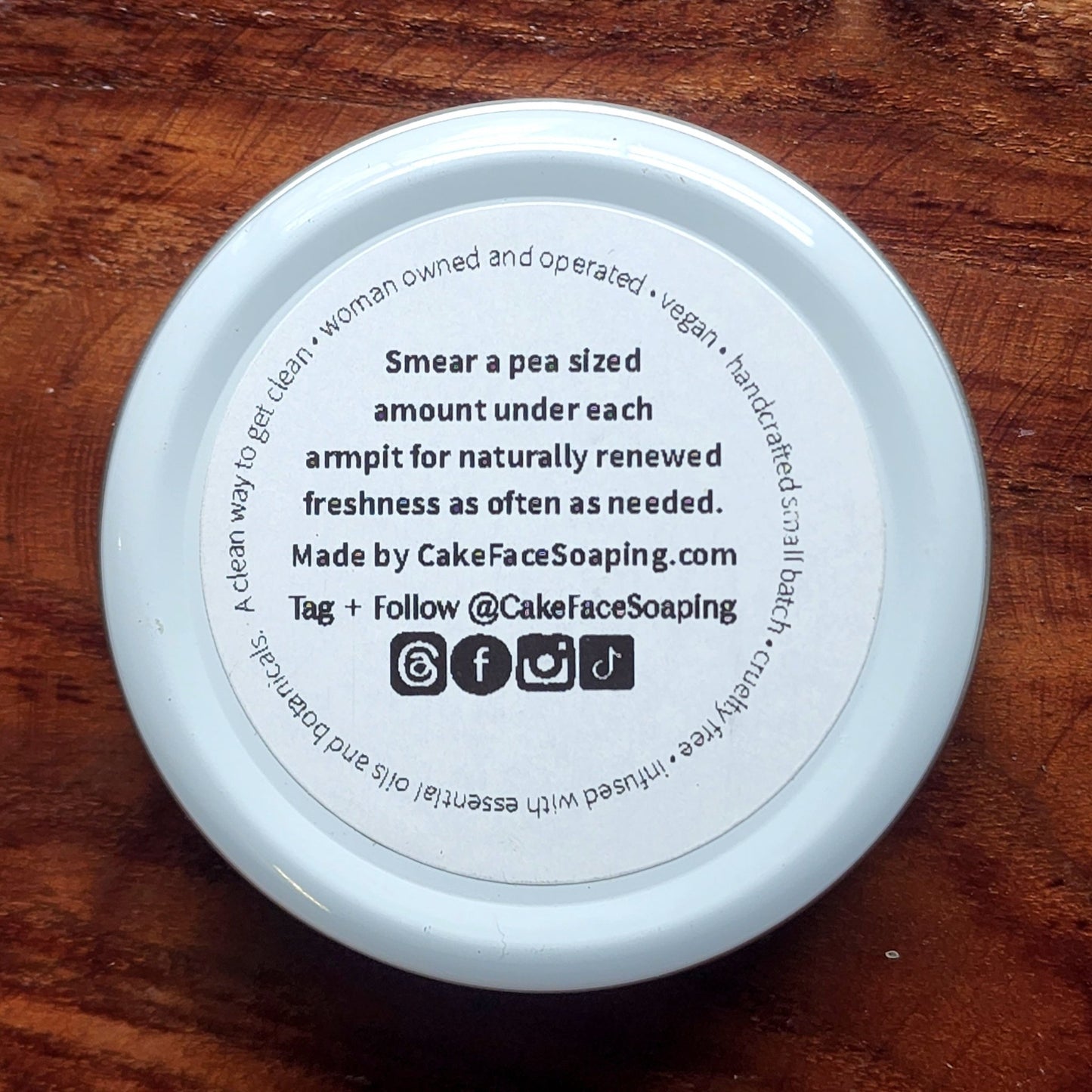 Fresh Pits Cream Deodorant - CakeFaceSoaping