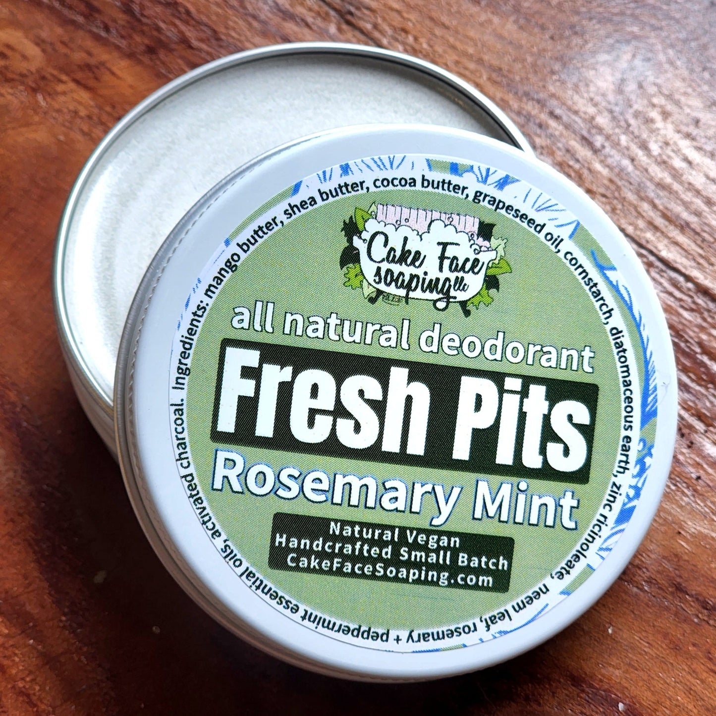 Fresh Pits Cream Deodorant - CakeFaceSoaping