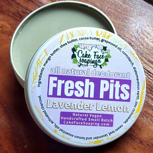 Fresh Pits Cream Deodorant - CakeFaceSoaping
