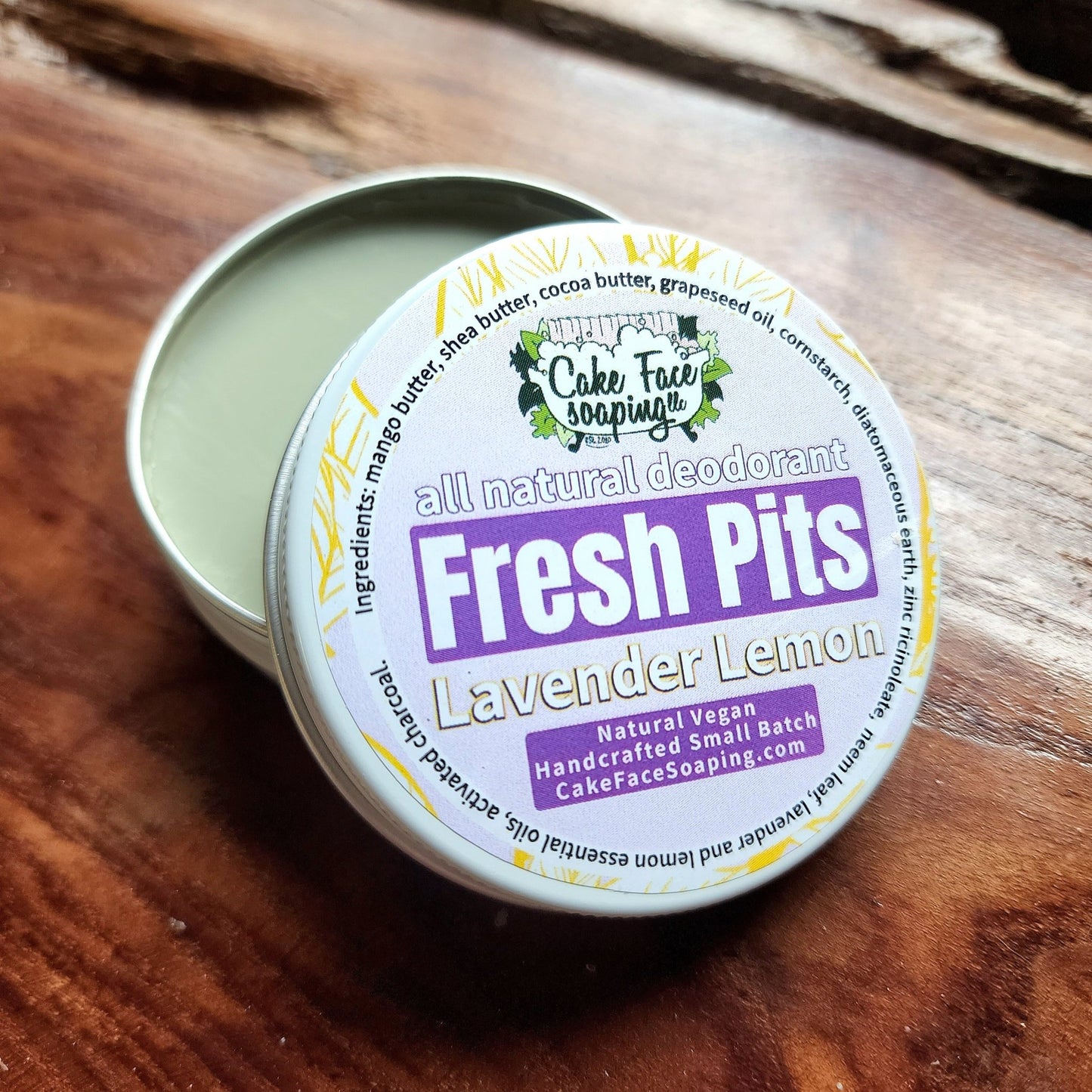 Fresh Pits Cream Deodorant - CakeFaceSoaping