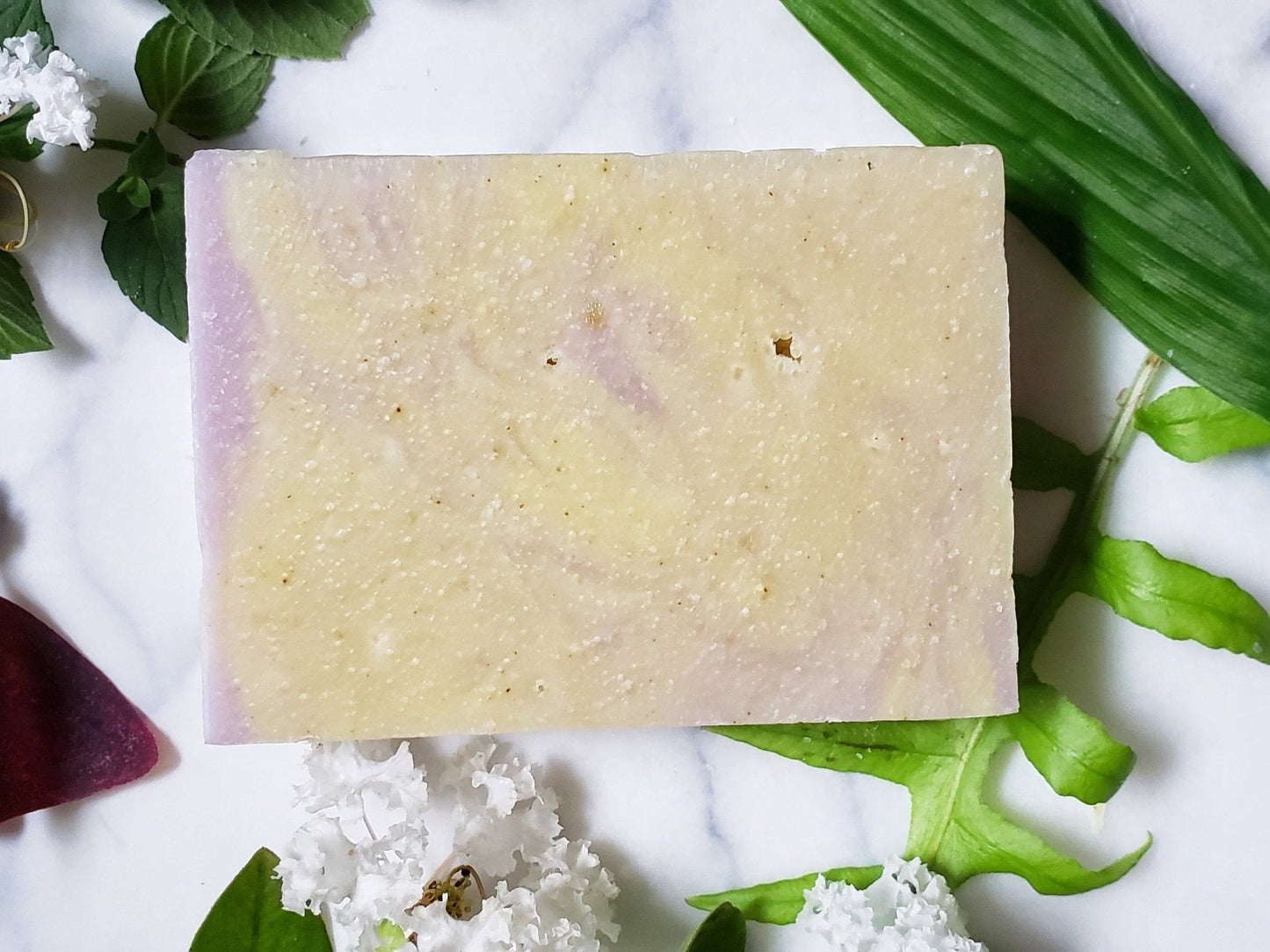 Lavender Lemon Bar Soap – calming for skin and mind - CakeFaceSoaping
