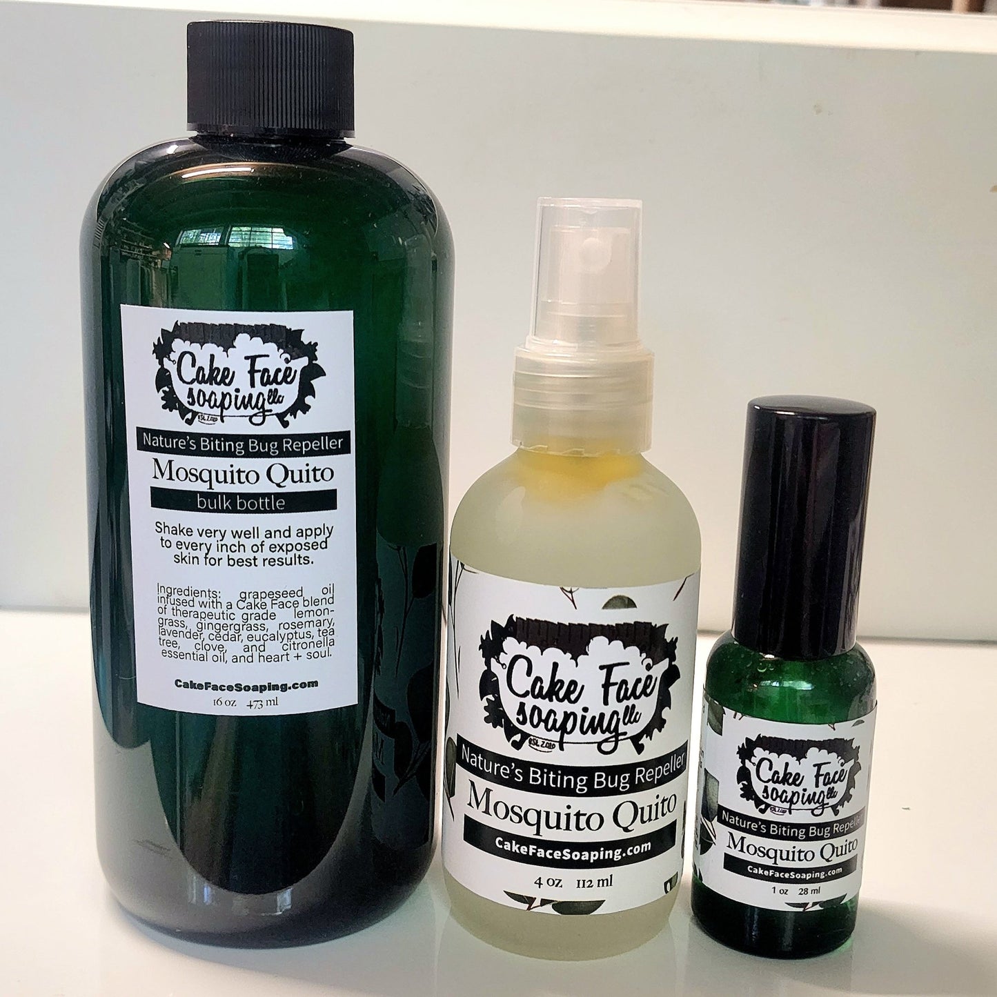 Mosquito Quito natural Bug repellant - CakeFaceSoaping