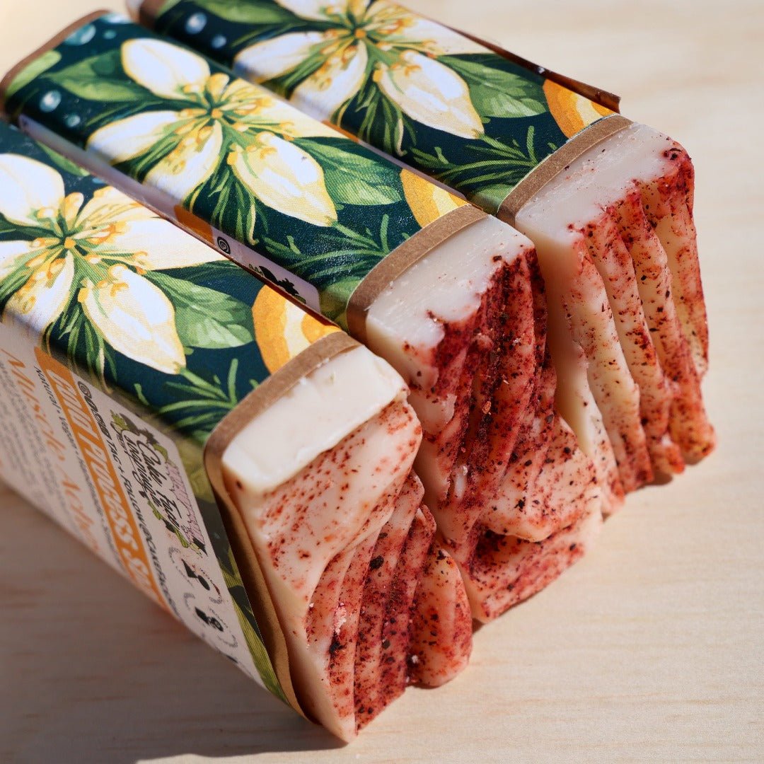 Muscle Aches bar soap for easing tired and sore muscles - CakeFaceSoaping