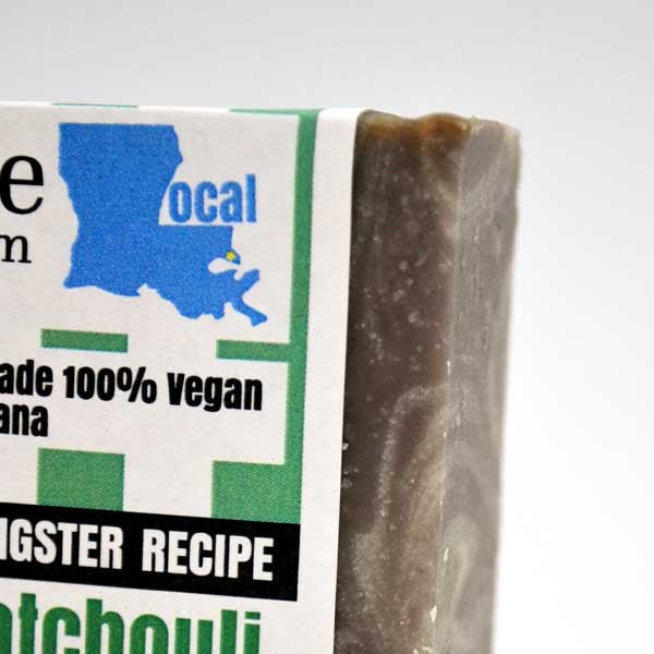 Spearmint Patchouli Bar Soap – with bentonite clay for a lovely slip and pulls out impurities - CakeFaceSoaping