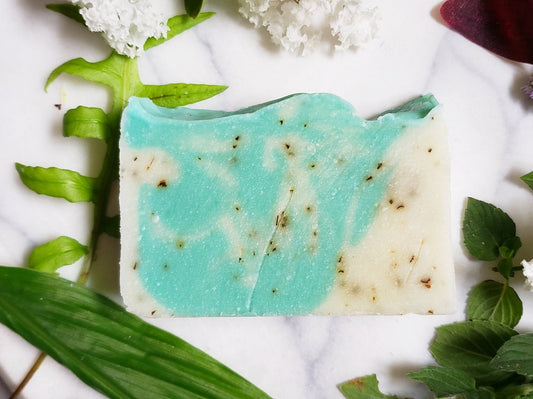 The Postman Bar Soap – freshly scented cleansing bar - CakeFaceSoaping