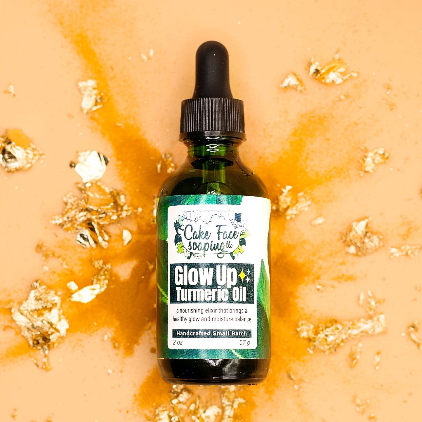 Turmeric Glow - Up Oil - CakeFaceSoaping