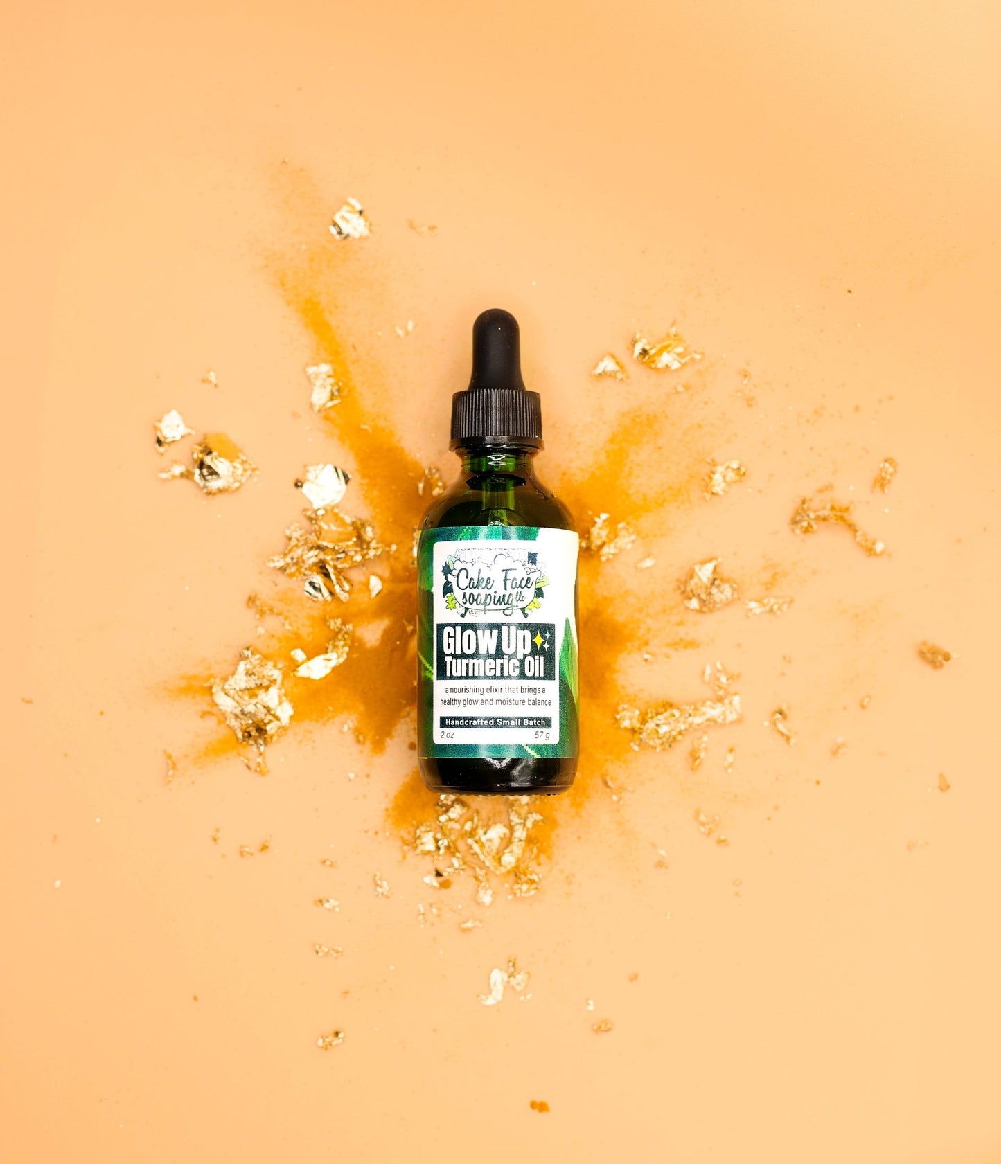 Turmeric Glow - Up Oil - CakeFaceSoaping