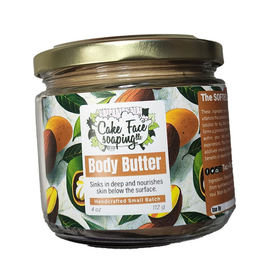 Whipped Body Butter made with Shea and Mango butters - CakeFaceSoaping