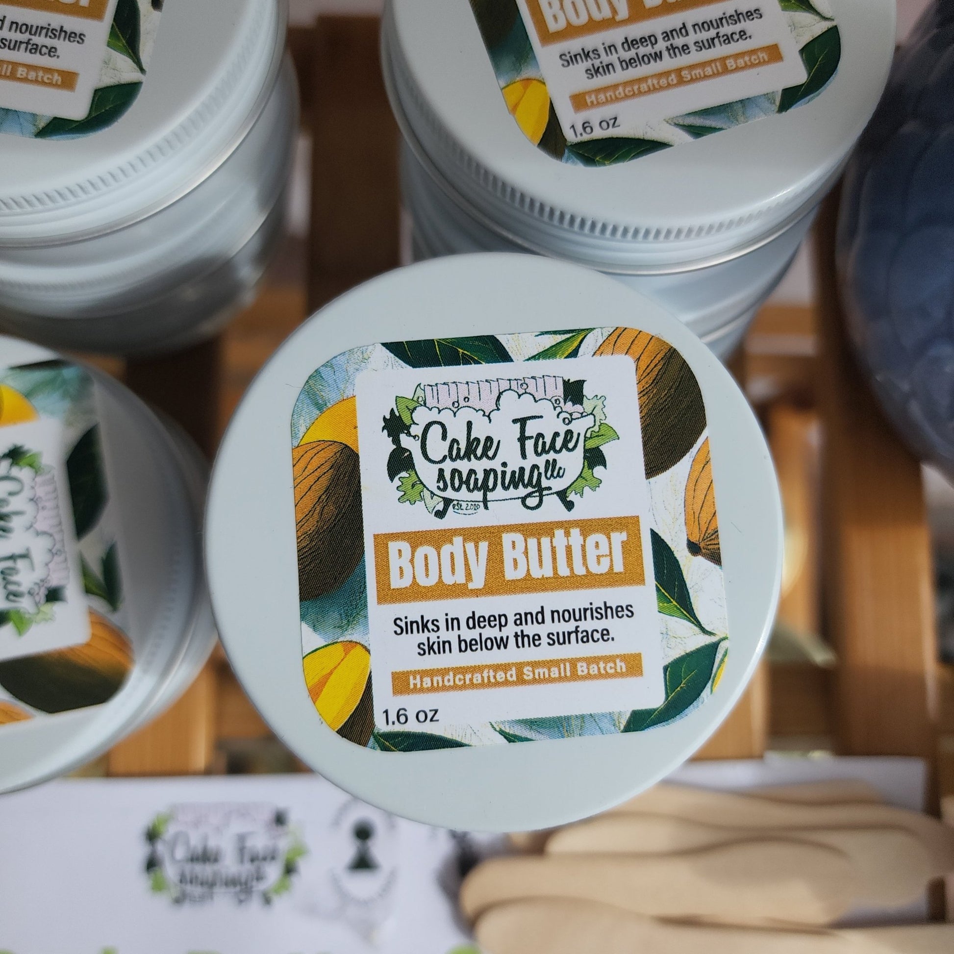 Whipped Body Butter made with Shea and Mango butters - CakeFaceSoaping