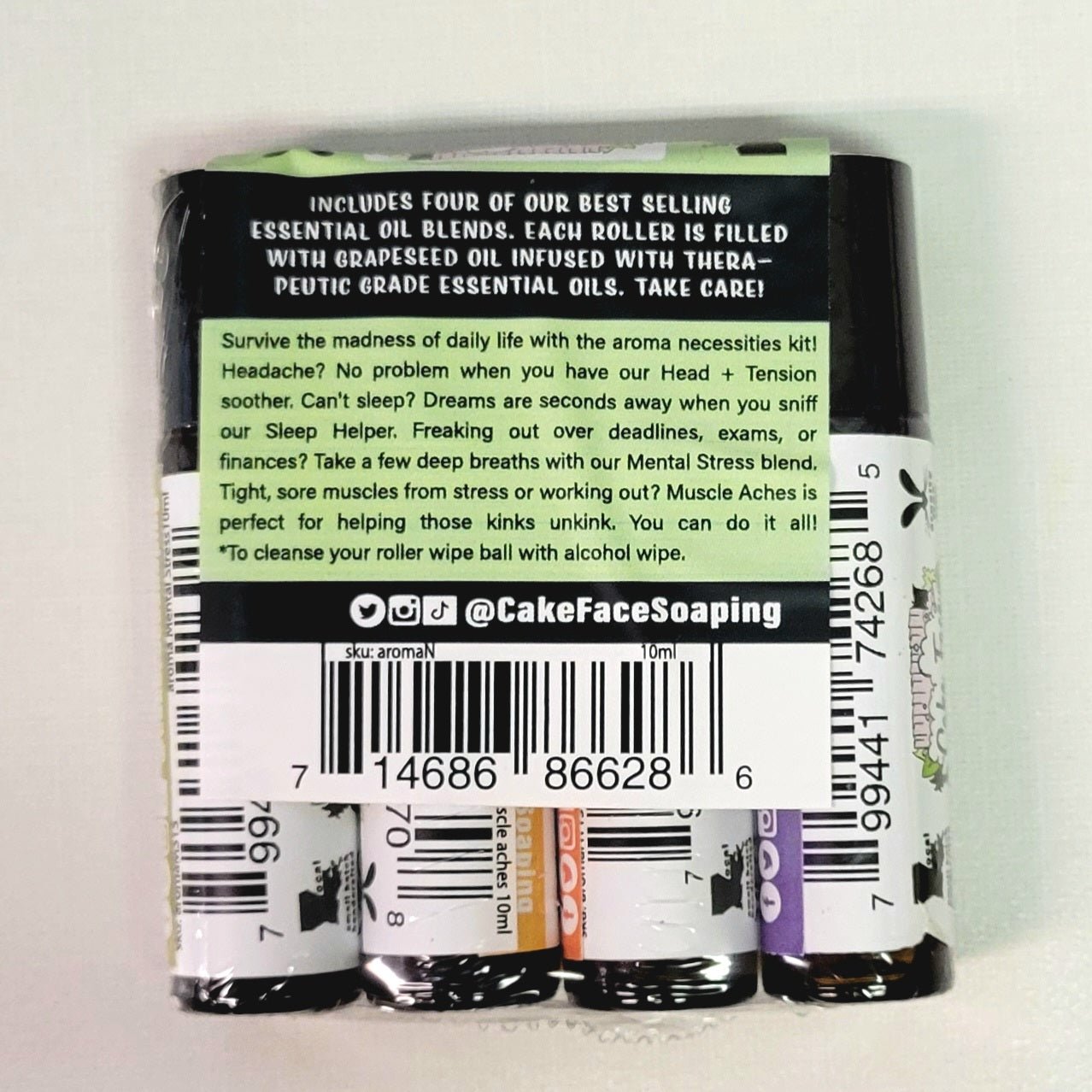 Aromatherapy Necessities Set - CakeFaceSoaping