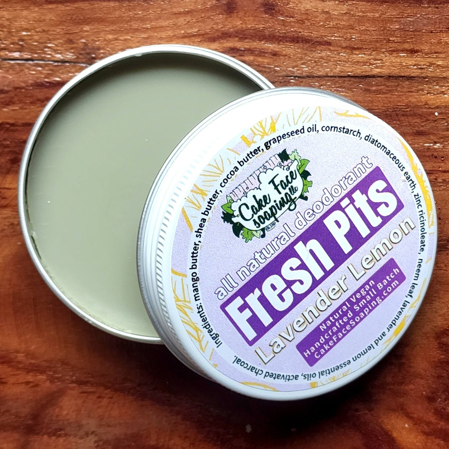 Fresh Pits Cream Deodorant - CakeFaceSoaping