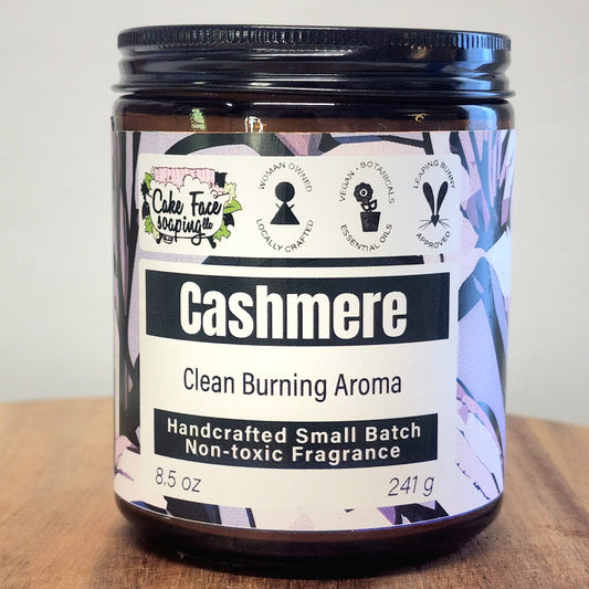 Cashmere Safe Fragrance Oil Coconut Wax 8.5 oz Candle