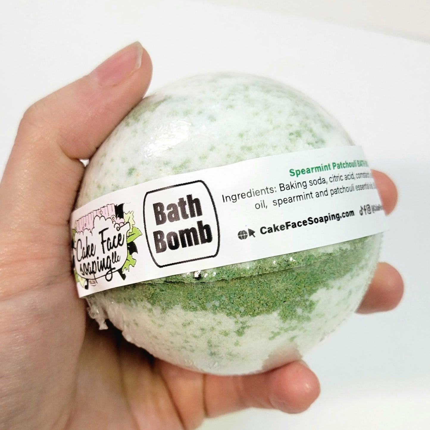 Bath Bomb - Spearmint Patchouli