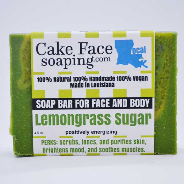 Lemongrass Sugar - CakeFaceSoaping